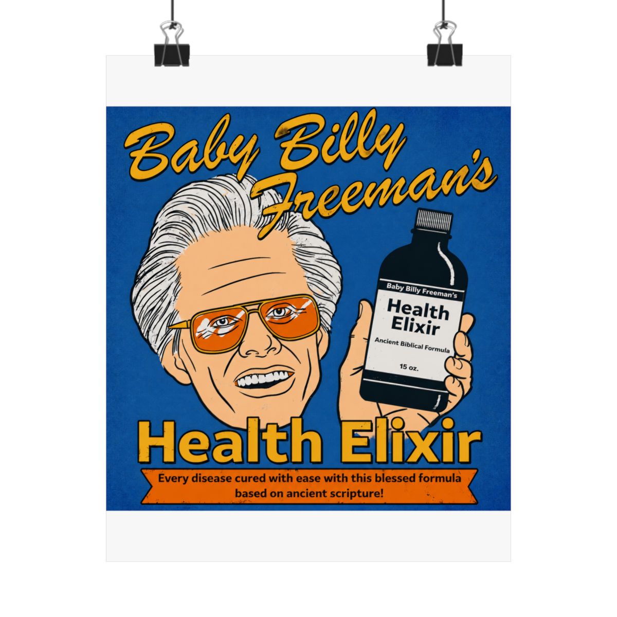 The Righteous Gemstones Poster Baby Billy’s Health Elixir | Silicon Valley - alternate angle 5, merchandise