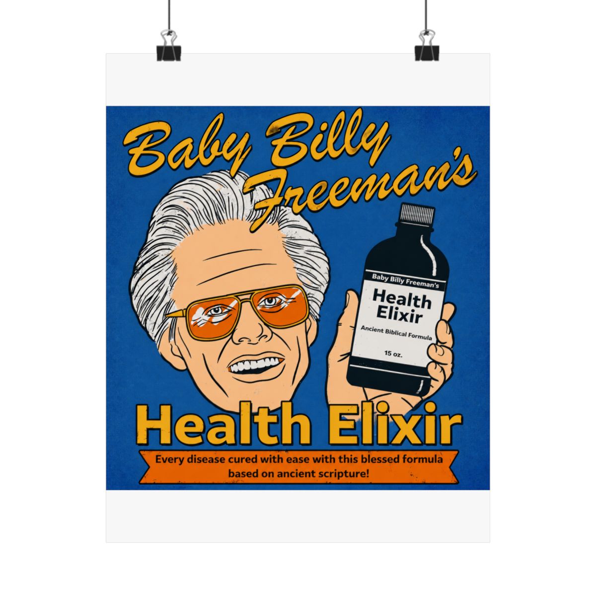 The Righteous Gemstones Poster Baby Billy’s Health Elixir | Silicon Valley - alternate angle 4, merchandise