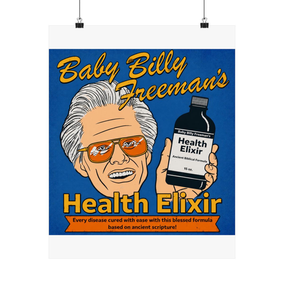 The Righteous Gemstones Poster Baby Billy’s Health Elixir | Silicon Valley - alternate angle 2, merchandise