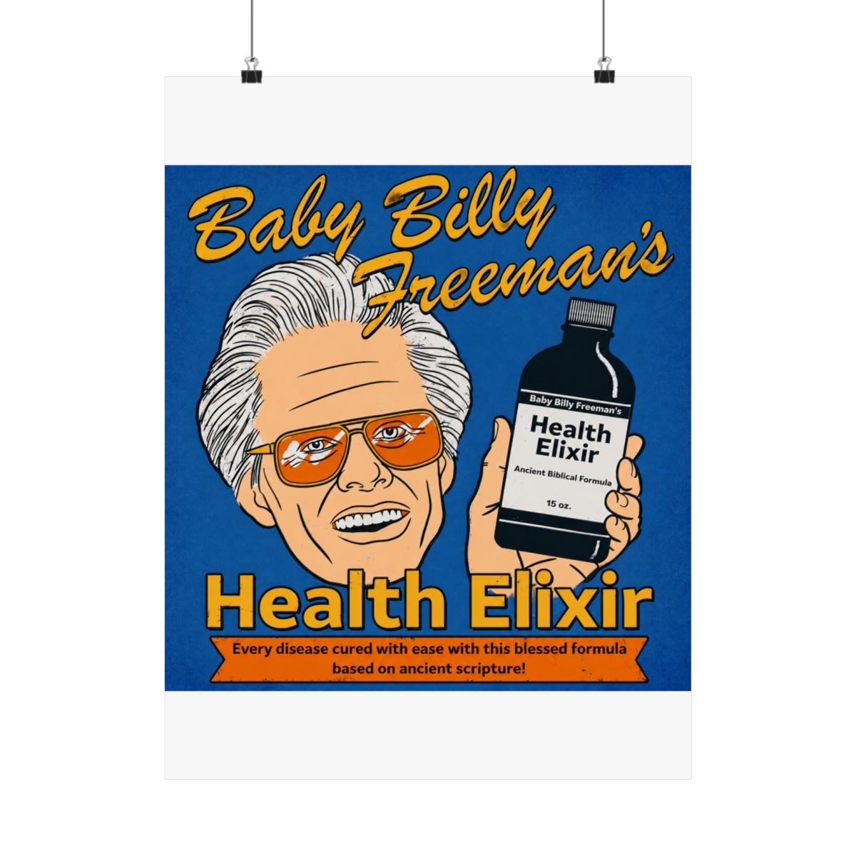 The Righteous Gemstones Poster Baby Billy’s Health Elixir | Silicon Valley - alternate angle 1, merchandise