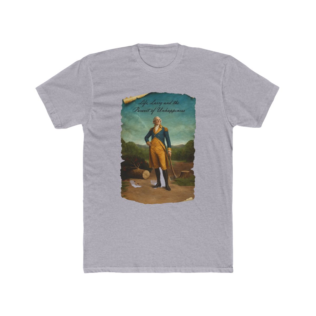 Life, Larry and the Pursuit of Unhappiness T Shirt Larry As Washington | Silicon Valley