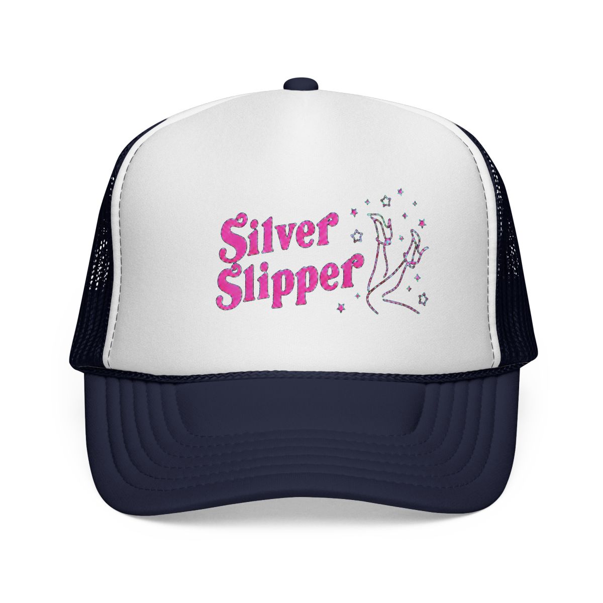 Euphoria Trucker Hat Silver Slipper | Silicon Valley - alternate angle 3, merchandise