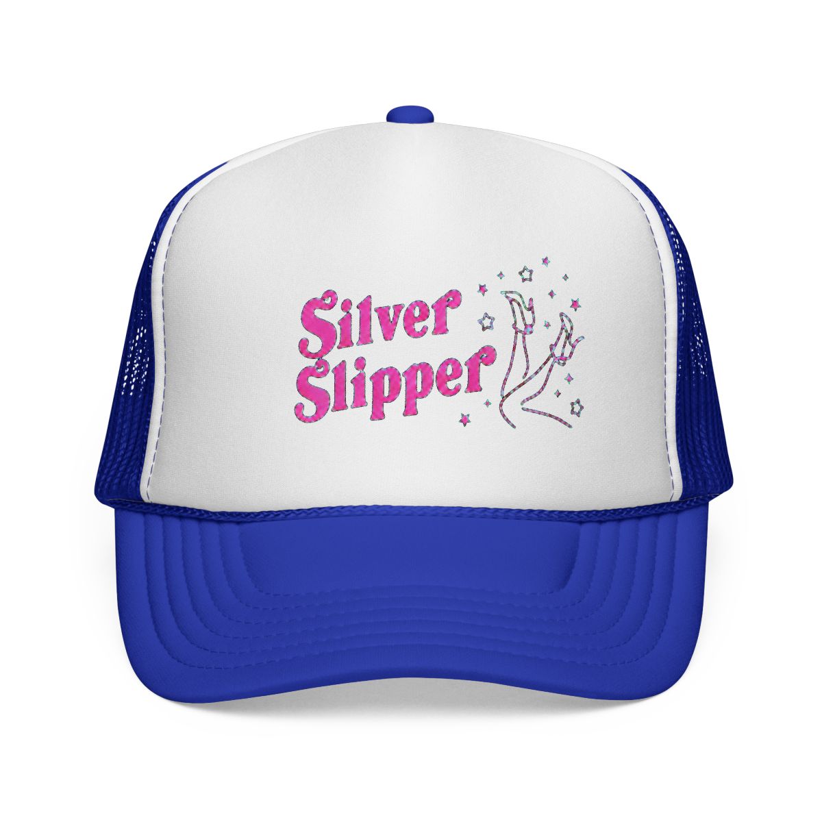Euphoria Trucker Hat Silver Slipper | Silicon Valley - alternate angle 4, merchandise