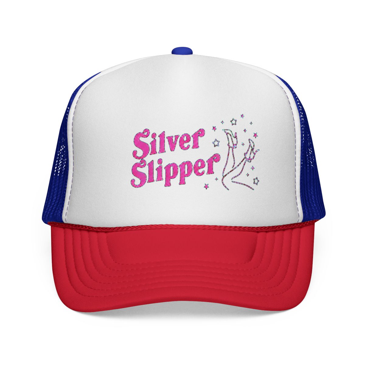 Euphoria Trucker Hat Silver Slipper | Silicon Valley - alternate angle 5, merchandise