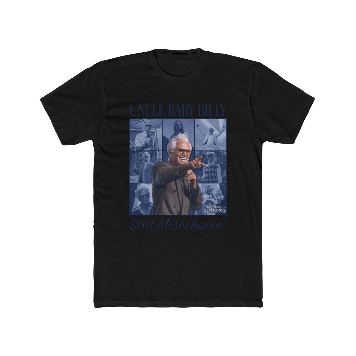 The Righteous Gemstones Raglan Baby Tee Still Misbehavin' | Silicon Valley - alternate angle 3, merchandise