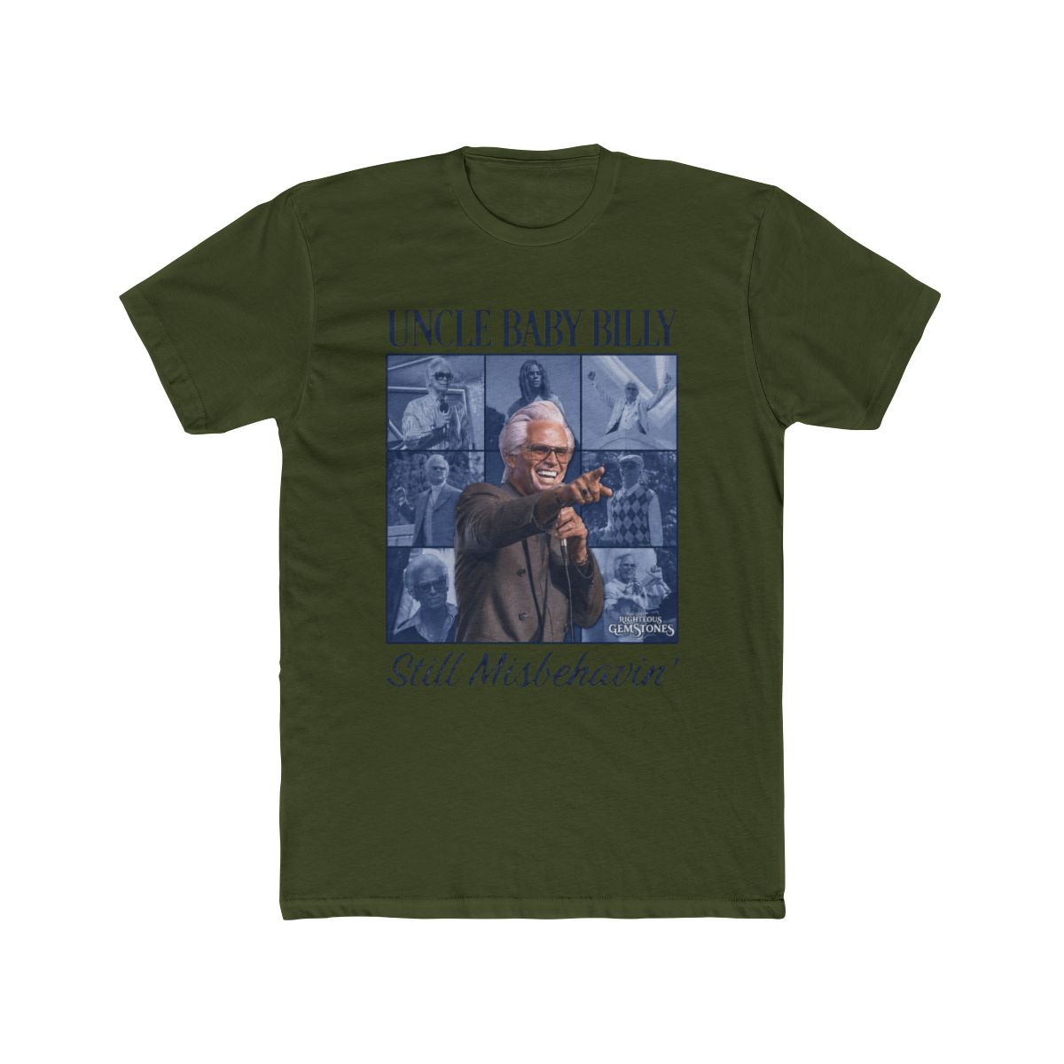 The Righteous Gemstones Raglan Baby Tee Still Misbehavin' | Silicon Valley - alternate angle 5, merchandise