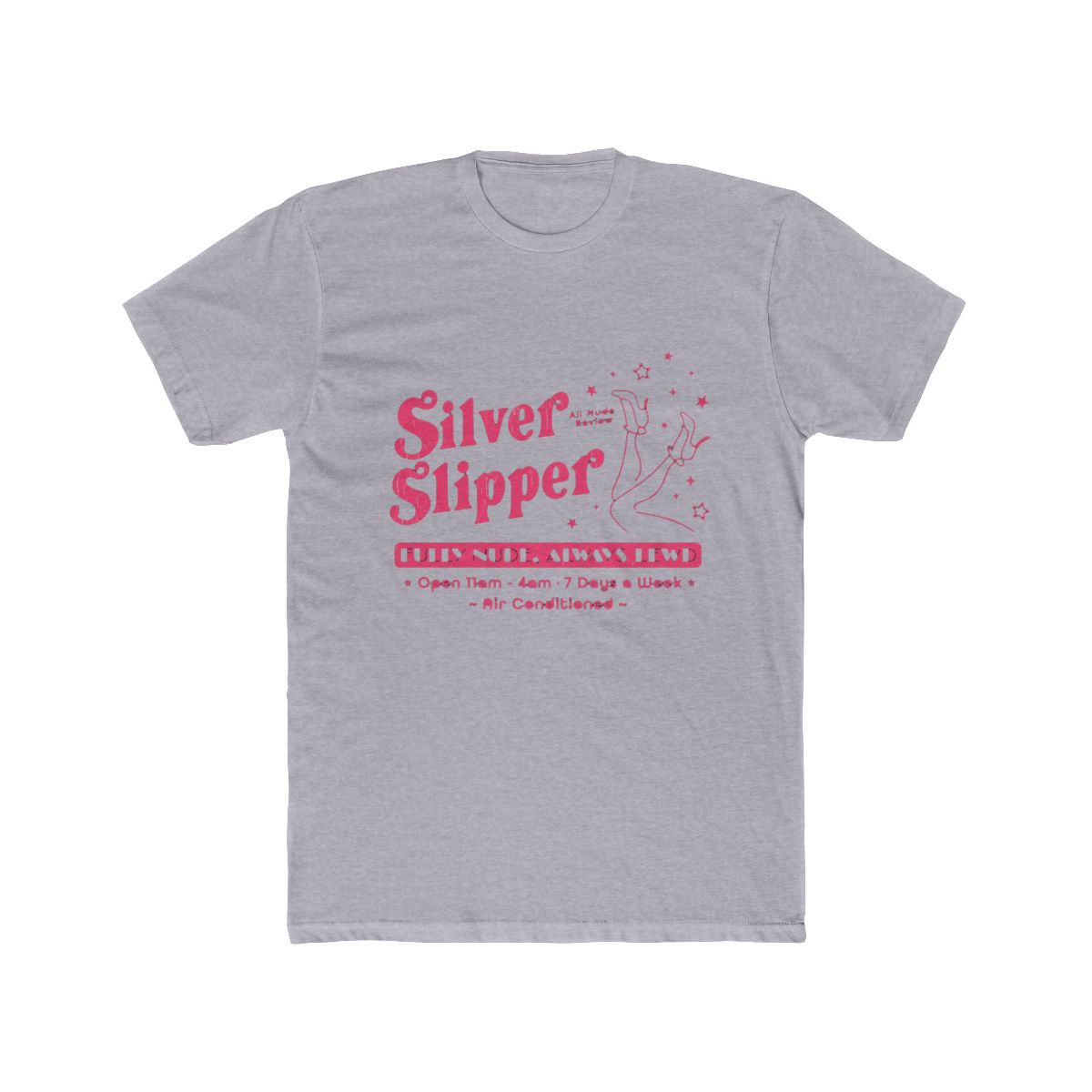 Euphoria Comfort Colors T Shirt Silver Slipper | Silicon Valley